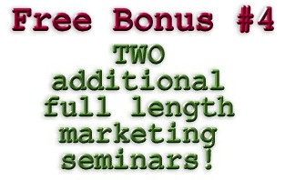 Two additional full length marketing seminars